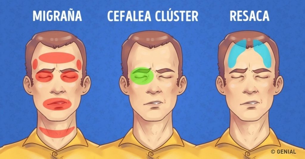 Puedes sentir presión sinusal en tu cabeza